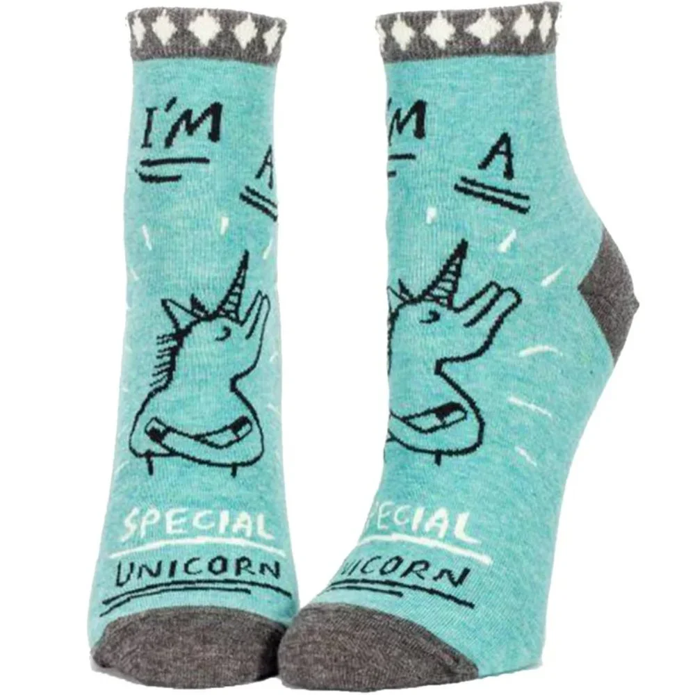 NIP Blue Q Fantasy Fan Pack Mer-Mazing Oven Mitt & Special Unicorn Socks - Picture 13 of 13